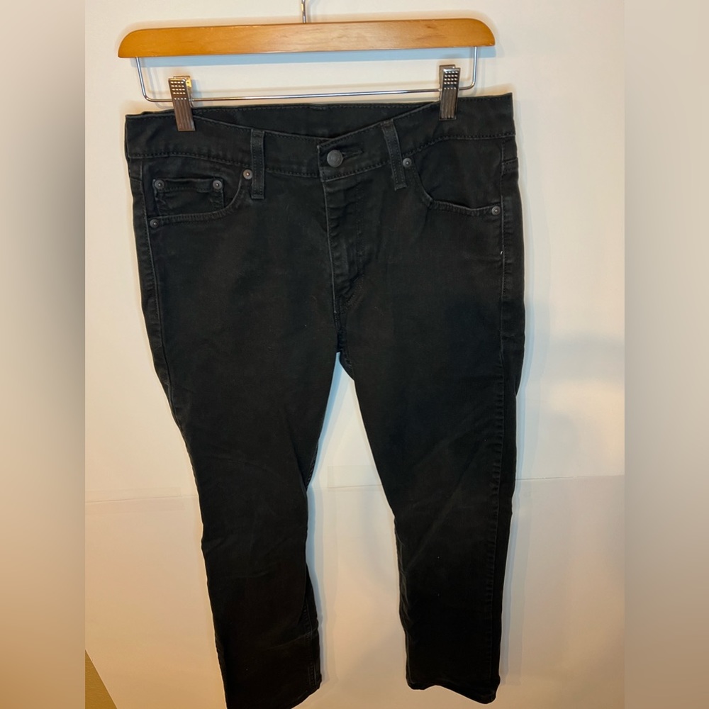 Men’s Levi 513 black stretch jeans W30 L 30